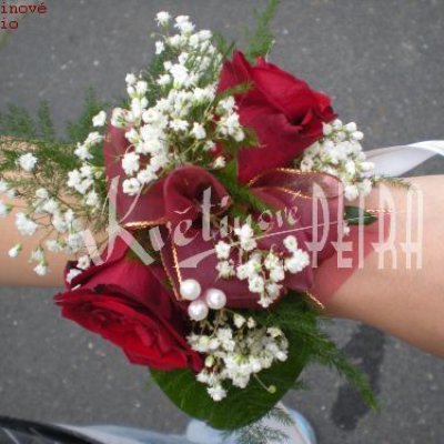 Květinový náramek na ruku č. 3