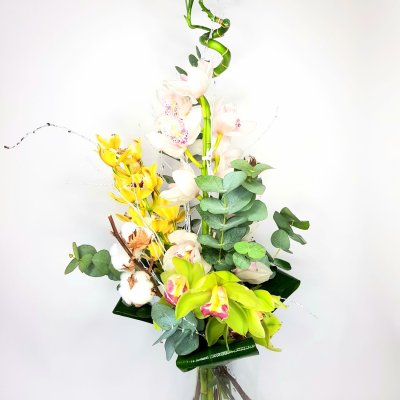 Blumenstrauß aus Orchideen Sotira