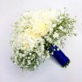 Bukiet ślubny z goździków nr 415