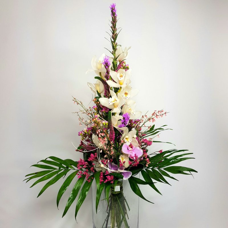 Geschenkstrauß aus Cymbidium Damaris