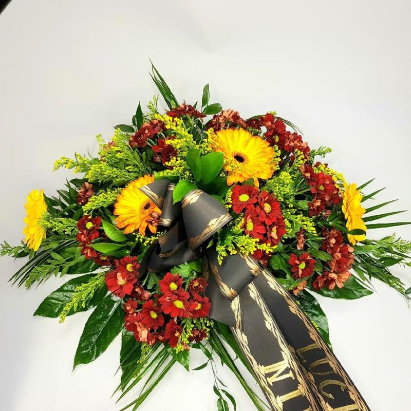 Траурний букет проколотий №15