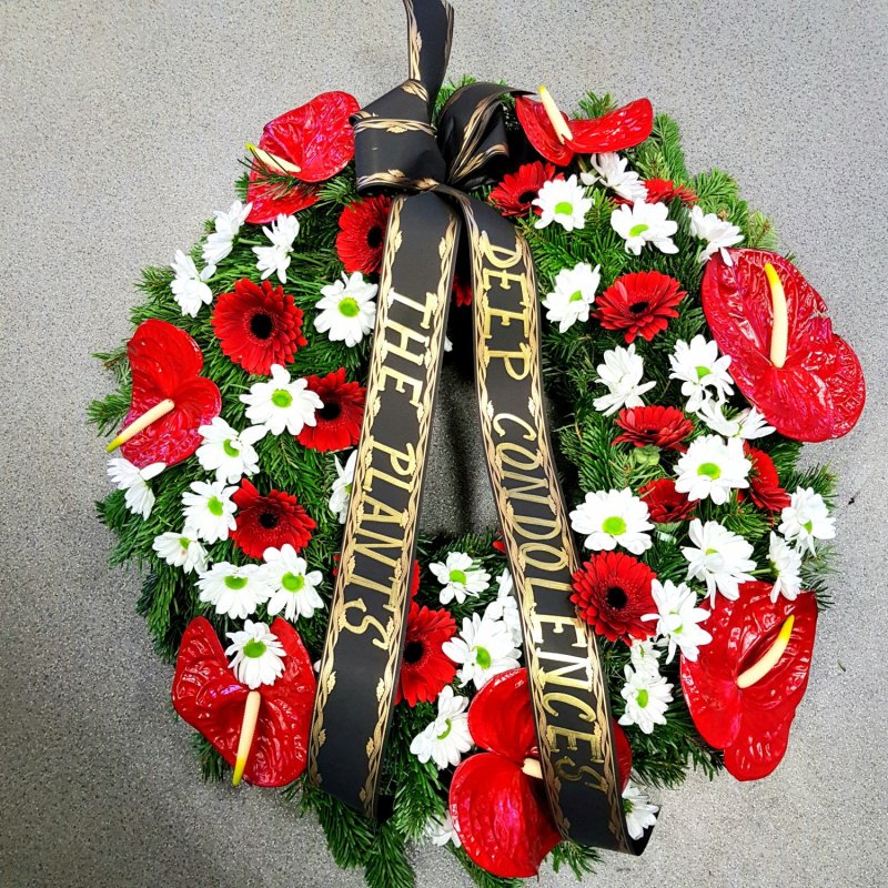 Траурний вінок № 38