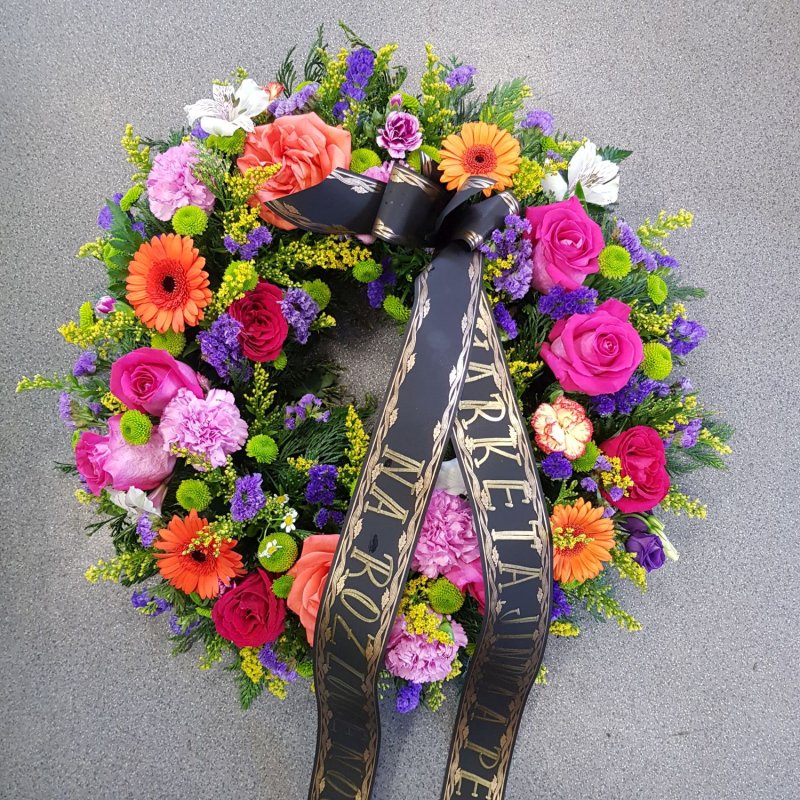 Smuteční věnec č. 1