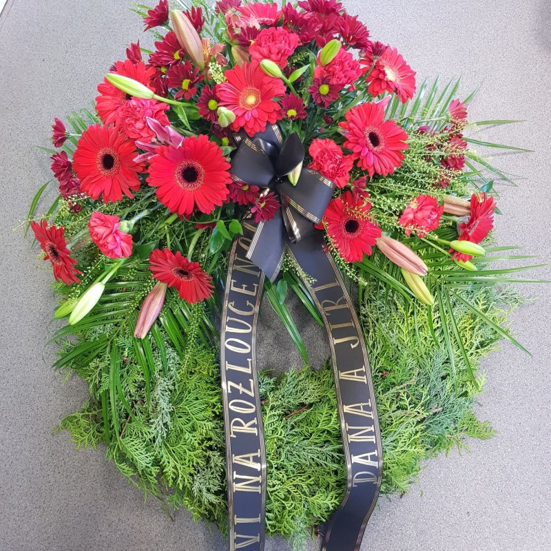 Траурний вінок №21
