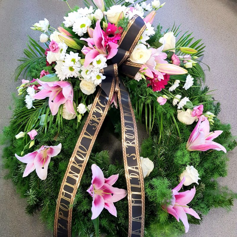 Траурний вінок № 46