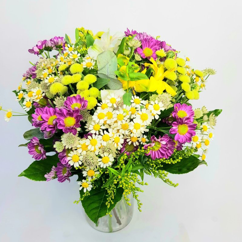 Luční kytice Chrysanthéma