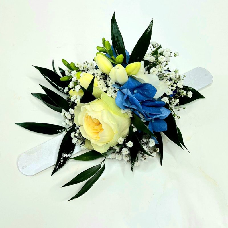 Květinový náramek na ruku č. 5